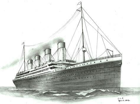 How To Draw The Titanic In 2021 Drawings Titanic Titanic Drawing - Bank2home.com