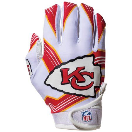 Franklin Sports NFL Kansas City Chiefs Youth Football Receiver Gloves - Walmart.com