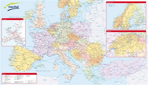 INTERRAIL MAP | Interrail map, Map, Europe map