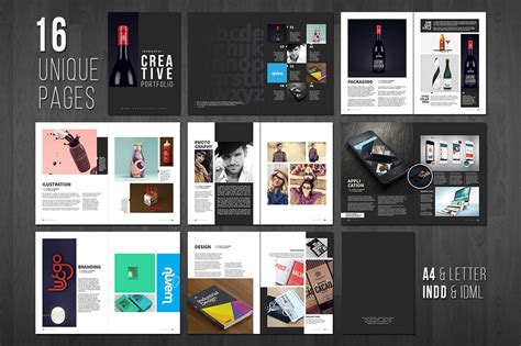 Creative Portfolio By Top Design | TheHungryJPEG