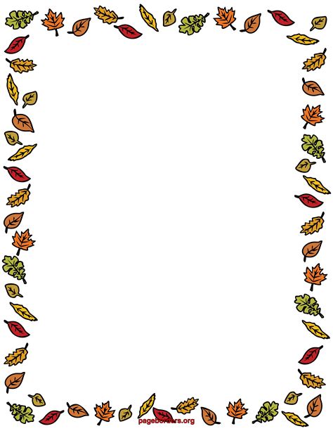 Fall Borders Clip Art Free - ClipArt Best