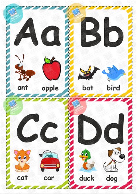 Printable Flashcards Alphabet