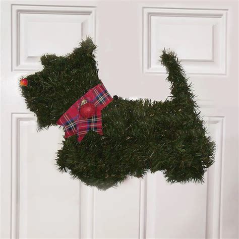 Dog Wreath Christmas - PLAURAS