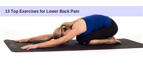 The 13 Best Exercises For Lower Back Pain