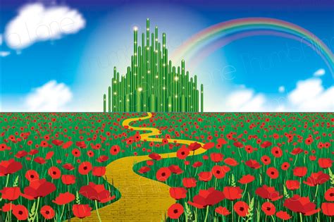 Printable Wizard of Oz Backdrop Instant Download 6ft X 4ft - Etsy