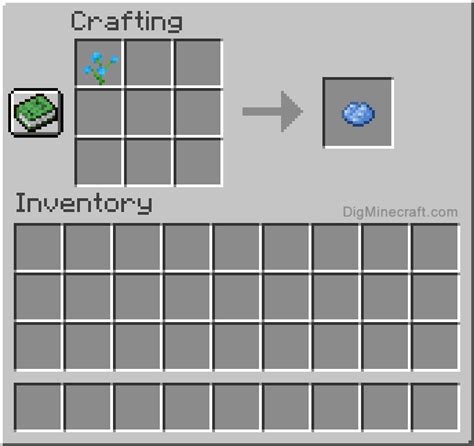 How to make Light Blue Dye in Minecraft