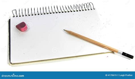 Pencil & Sketchbook Royalty Free Stock Photo - Image: 4170615