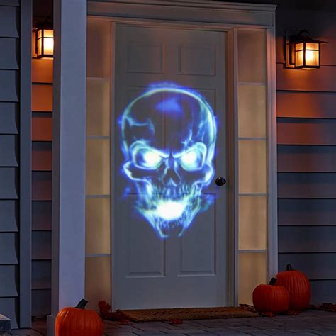 Philips 3D Skull Halloween LED Motion Projector | Best Target Outdoor Halloween Decorations 2019 ...