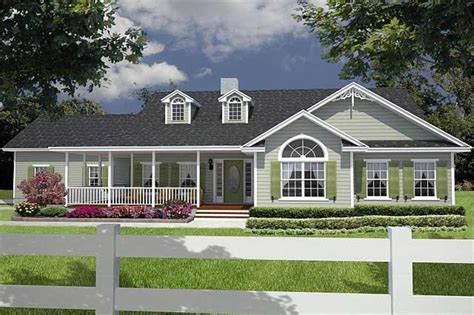 Unique Ranch House Plans Wrap Around Porch - New Home Plans Design