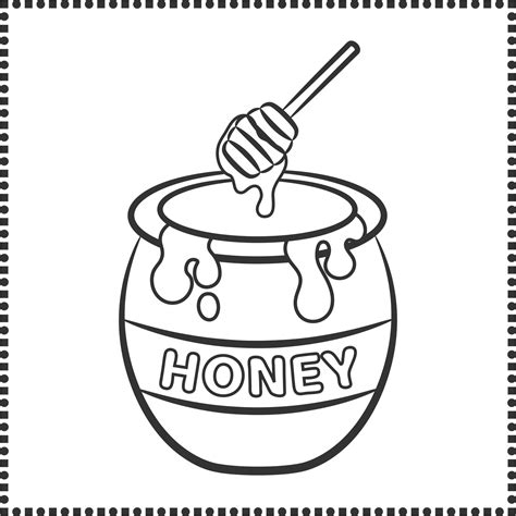 Honey Jar Drawing