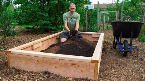 How To Build Raised Bed Vegetable Garden - Sonmixture11