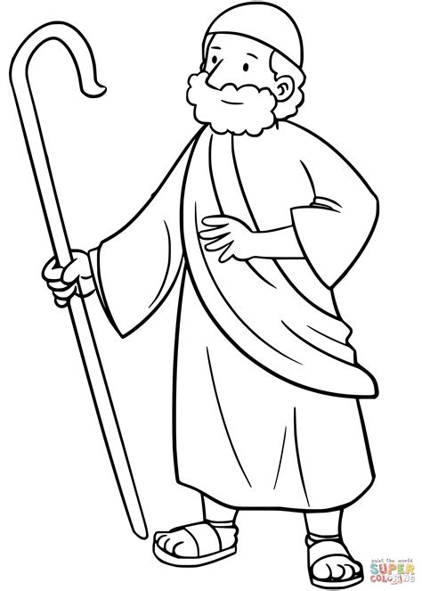 Moses And Pharaoh Coloring Pages at GetDrawings | Free download