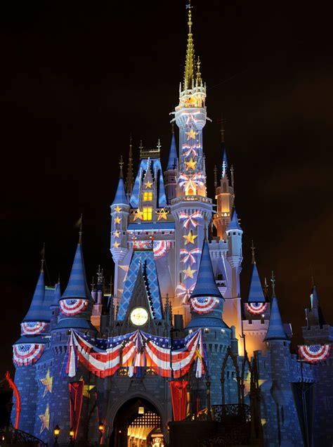 Fourth of July Festivities and Fireworks at Walt Disney World Resort - Zannaland