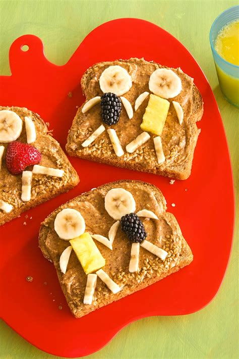 Healthy Kids Toast + Activities to Make Healthy Snacking Fun