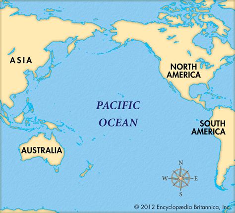 Pacific Islands Map