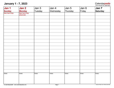 Printable 2023 Planner