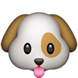 Dog Face | ID#: 209 | Emoji.co.uk