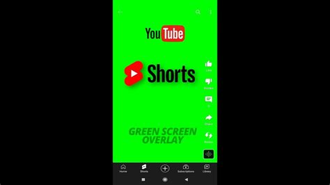 YouTube Shorts Green Screen Overlay - YouTube