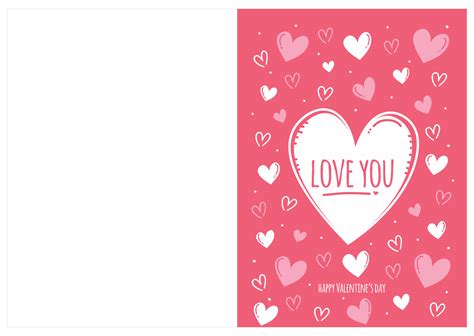 Printable I Love You Cards