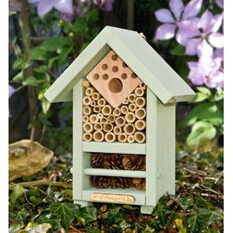 bee and bug habitat with wildflower seeds by garden selections | notonthehighstreet.com