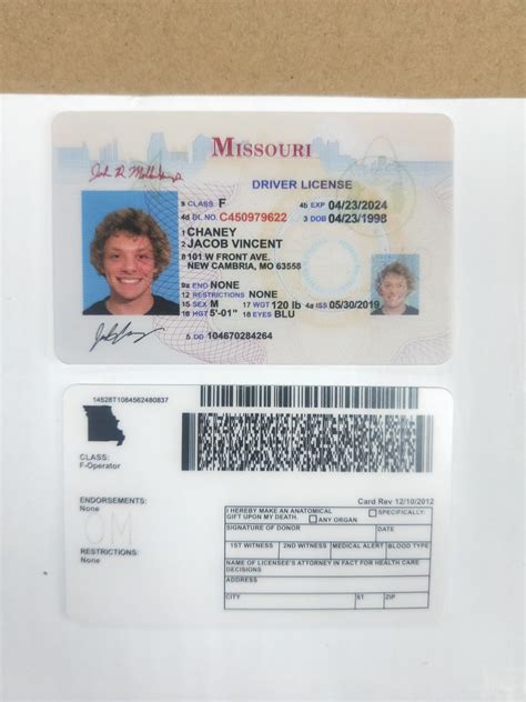 Missouri Fake ID | Buy Scannable Fake IDs | IDTop