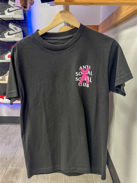 ANTI SOCIAL SOCIAL CLUB TEE BLACK PINK X – epsneakerscene