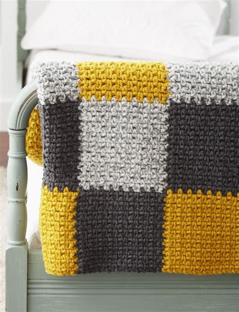 Stellar Patchwork Crochet Blanket | AllFreeCrochetAfghanPatterns.com