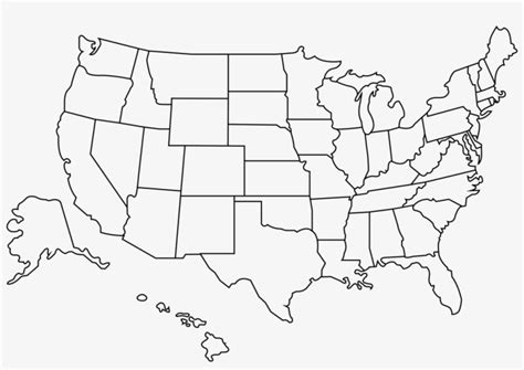 United States Map Printable Blank Usa Map Outline Template Images | The Best Porn Website