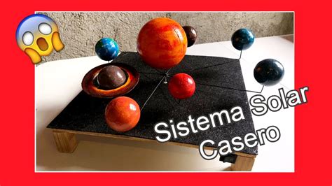 SISTEMA SOLAR CON MOVIMIENTO FACIL DE HACER - YouTube