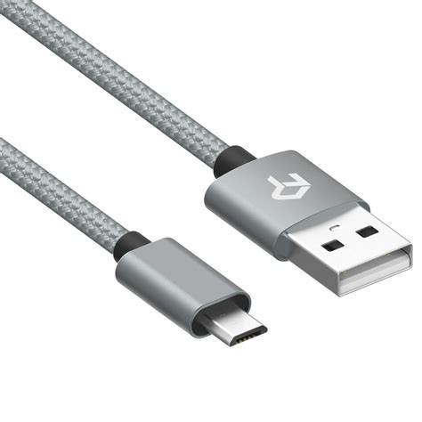 Micro USB Cable, Rankie 6ft Nylon Braided Extremely Durable Micro USB Cable High Speed USB 2.0 A ...