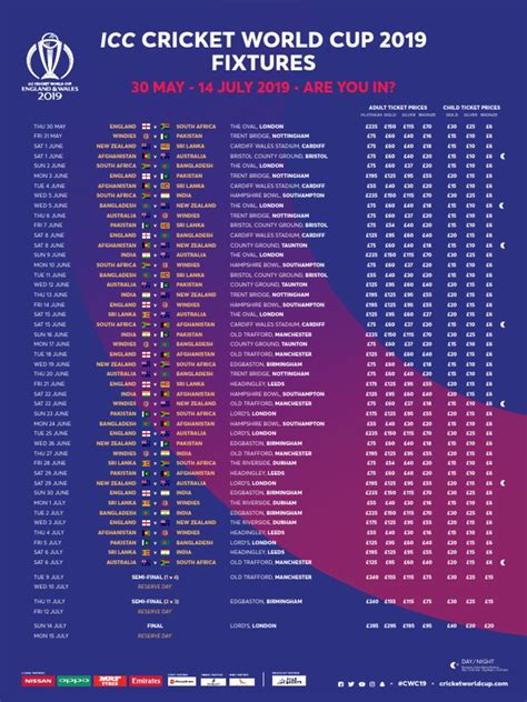 World Cup 2024 Schedule Time Table - Del Ramona