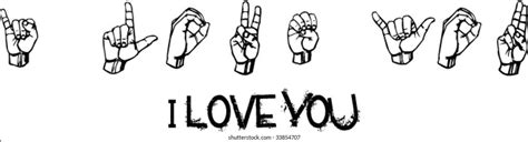 I Love You Sign Language Images, Stock Photos & Vectors | Shutterstock