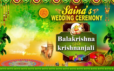 Wedding Flex Banner Design Template Psd Free Download - Design Talk