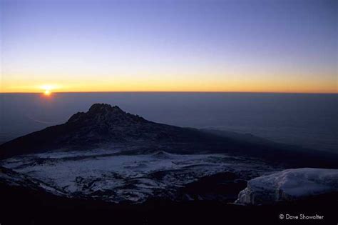 Kilimanjaro Sunrise | Kilimanjaro National Park, Tanzania | Dave Showalter Nature Photography