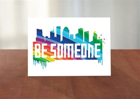 INSTANT DOWNLOAD Be Someone Houston HTX Card