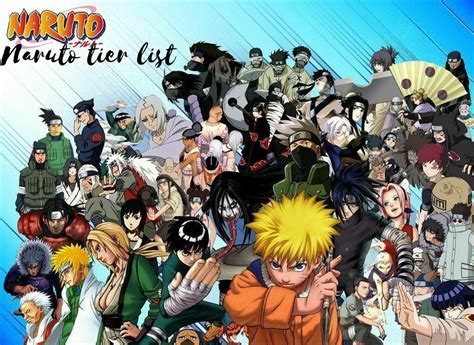 Naruto Character Tier List: Main Characters Ranked - TopTierList