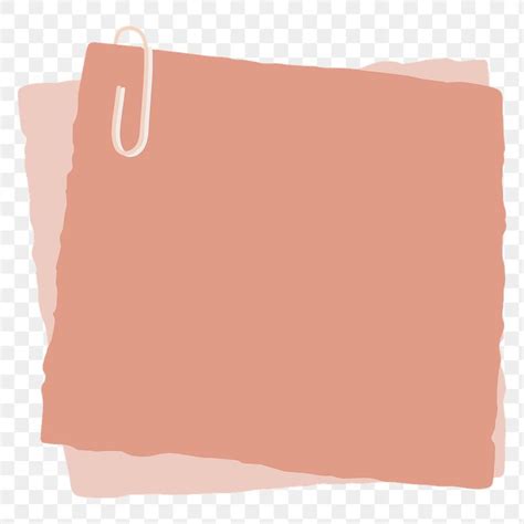 Aesthetic Cute Note Paper Png - Polosan Png