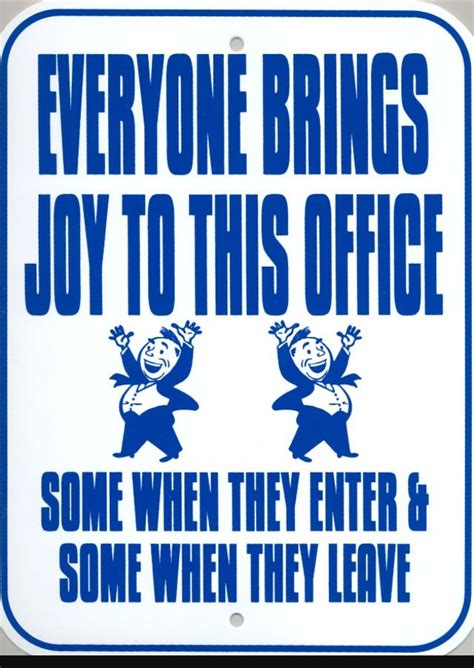 Printable Funny Office Signs