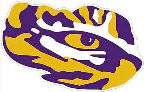 LSU Tigers 3 Premium Vinyl Decal Licensed NCAA Set of 2 - Etsy