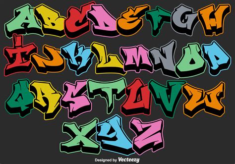 Graffiti Letters Vector Art, Icons, and Graphics for Free Download