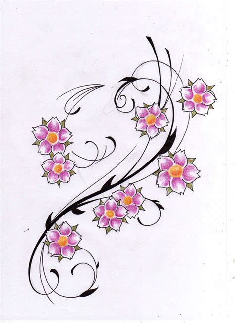 MABEK TATTO: flower tattoo design