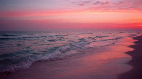 Pink Beach Aesthetic Wallpapers - Top Free Pink Beach Aesthetic Backgrounds - WallpaperAccess