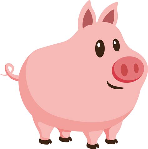 Pig Cartoon Clipart Pig Pink Transparent Clip Art | Images and Photos finder