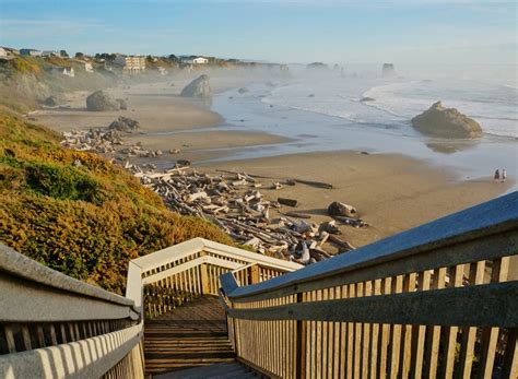 Beautiful Bandon Beach on the Oregon Coast