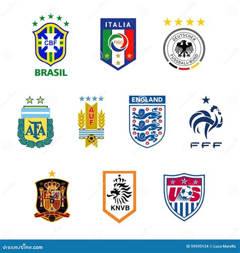 All National Soccer Team Logos