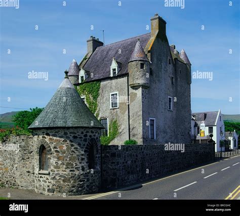 Ballygally Castle, Co Antrim, Ireland; 17Th Century Castle Built By James Shaw Stock Photo - Alamy