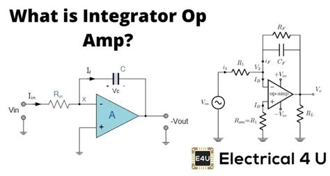 Integrator Circuit Using Op Amp Theory