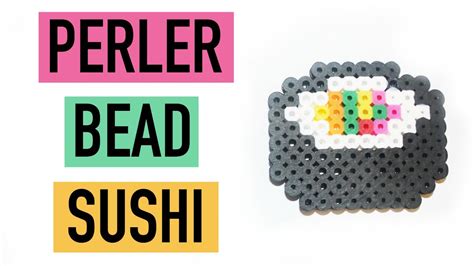 DIY Perler Bead Sushi - YouTube