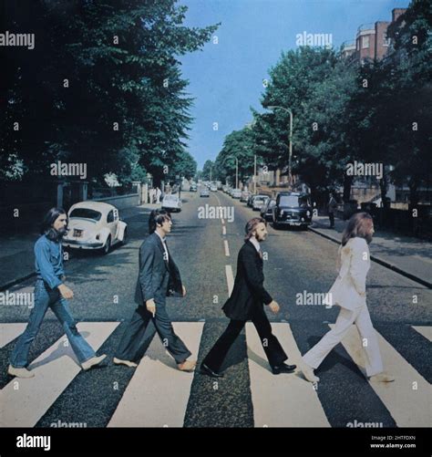 The Beatles Abbey Road Album Cover Wallpaper