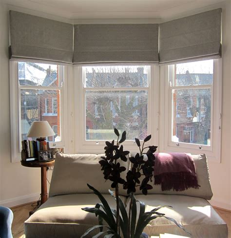 View 30 Roman Shades Bay Window Blinds And Curtains Ideas - imagesoupbox